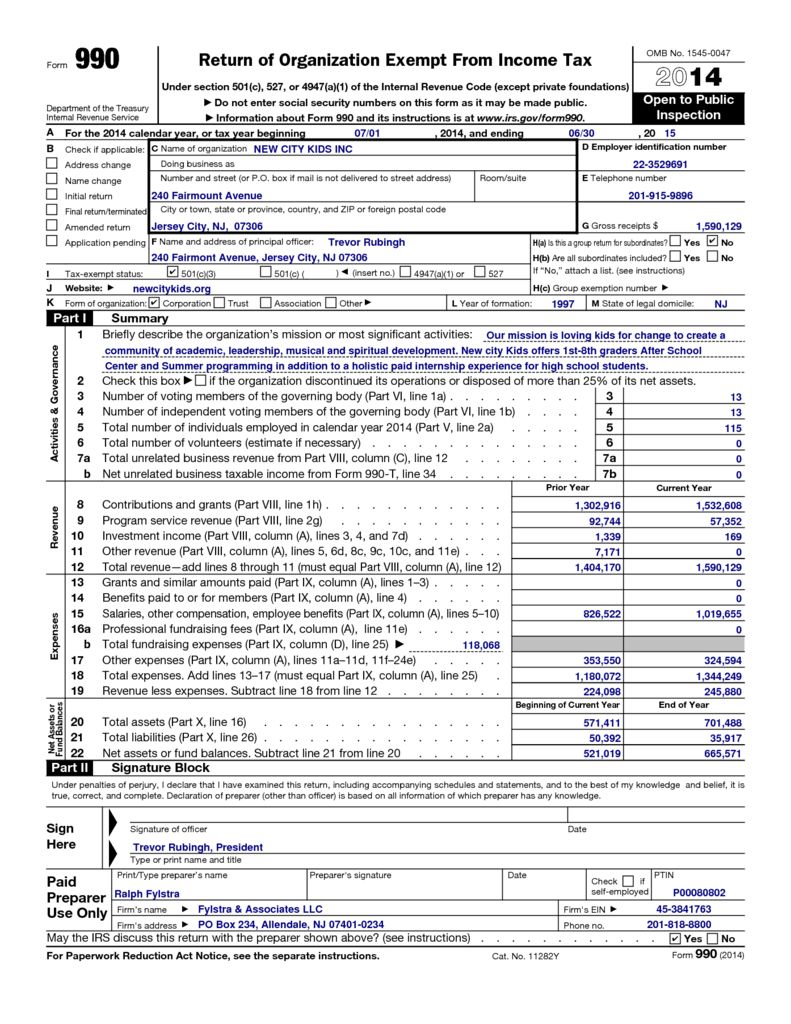 thumbnail of New City Kids – Form990Package